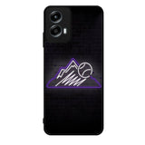 Colorado Rockies Neon Logo Motorola Moto G Play 2024 Case OV9811