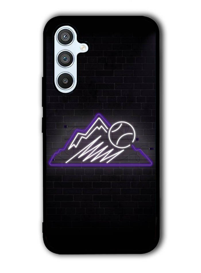 Colorado Rockies Neon Logo Samsung Galaxy A14 5G Case QC9811
