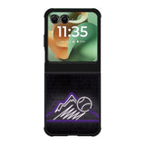 Colorado Rockies Neon Logo Motorola Moto RAZR 2025 Case OV9811