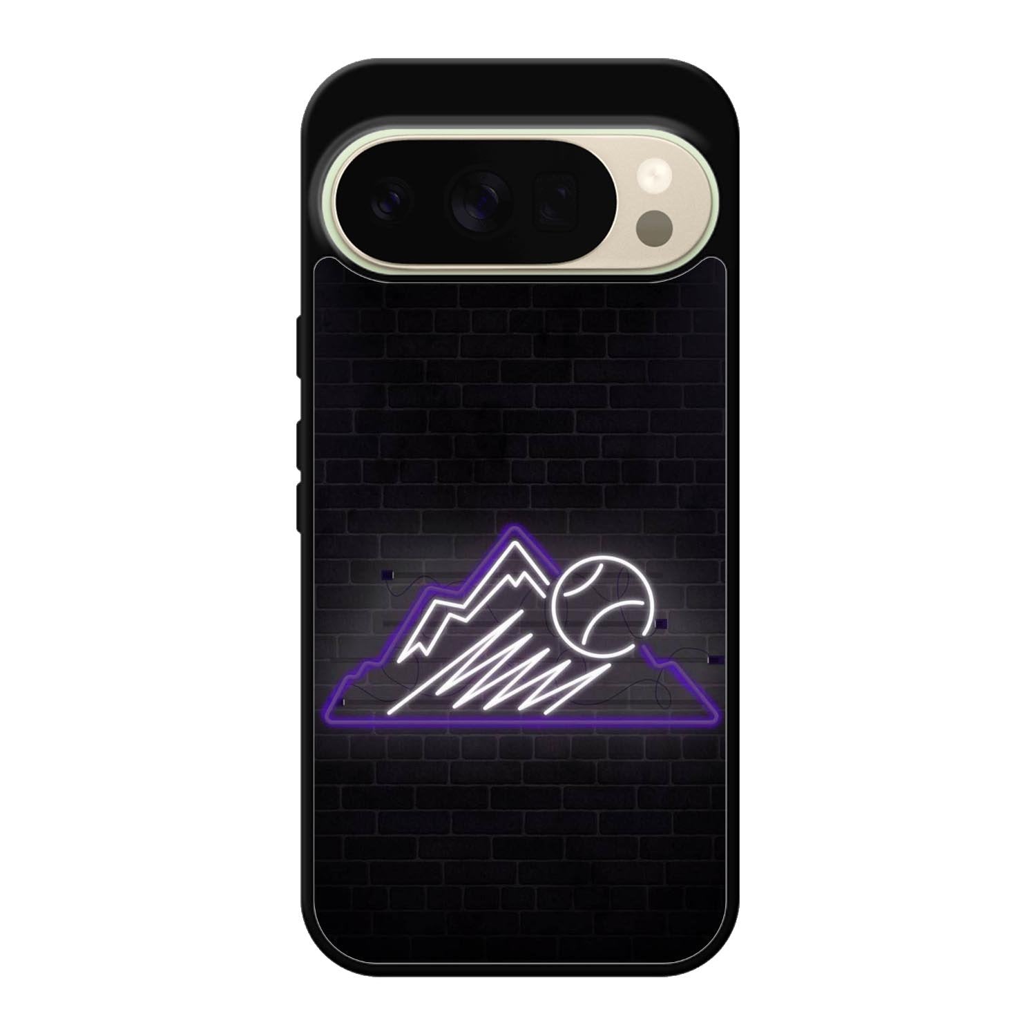 Colorado Rockies Neon Logo Google Pixel 10 Pro Case QC9811