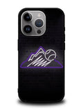 Colorado Rockies Neon Logo iPhone 16 Pro Case OV9811