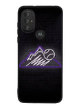 Colorado Rockies Neon Logo Motorola Moto G Pure 2021 , Moto G Power 2022 Case OV9811