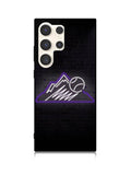 Colorado Rockies Neon Logo Samsung Galaxy S25 Ultra 5G Case QC9811