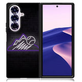 Colorado Rockies Neon Logo Samsung Galaxy Z Fold 7 Case OV9811