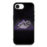 Colorado Rockies Neon Logo iPhone 16e Case OV9811