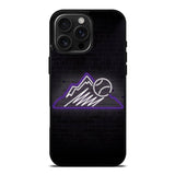 Colorado Rockies Neon Logo iPhone 16 Pro Max Case OV9811