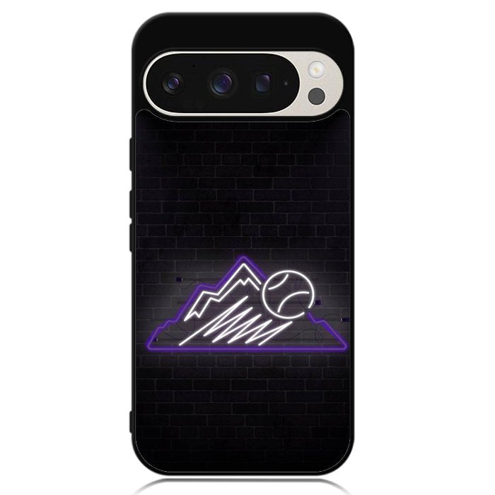 Colorado Rockies Neon Logo Google Pixel 9 Pro XL Case OV9811