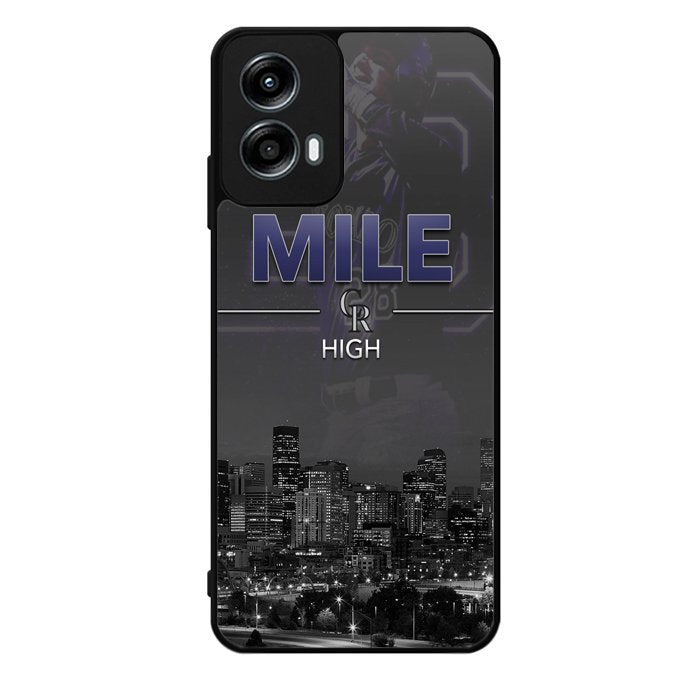Mile Colorado Rockies High Motorola Moto G Play 2024 Case OV9815