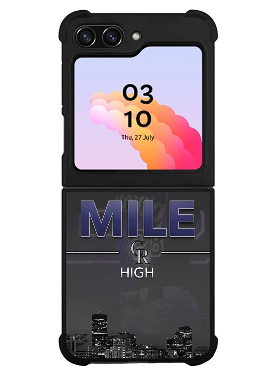 Mile Colorado Rockies High Samsung Galaxy Z Flip 5 5G 2023 Case OV9815