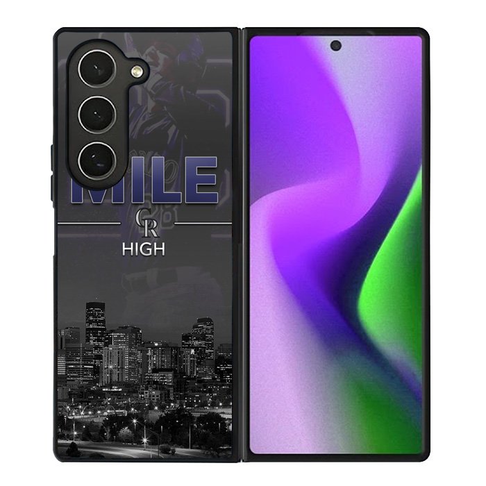 Mile Colorado Rockies High Samsung Galaxy Z Fold 6 5G 2024 Case OV9815