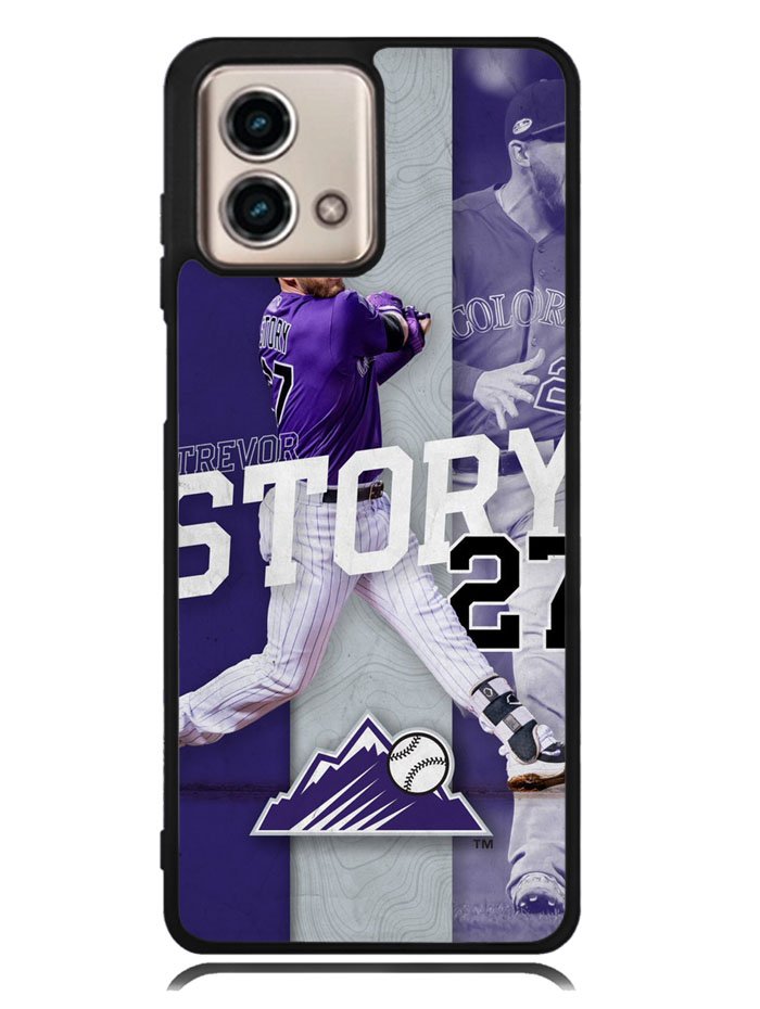 Trevor Story 27 Colorado Rockies Motorola Moto G Stylus 5G 2023 Case OV9832