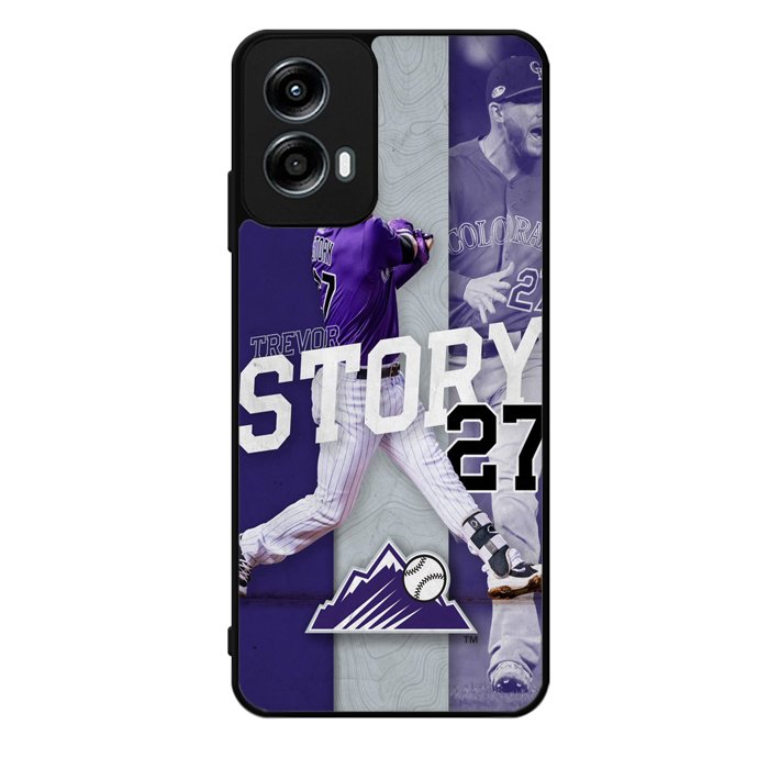 Trevor Story 27 Colorado Rockies Motorola Moto G Play 2024 Case OV9832