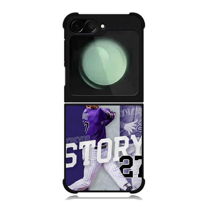 Trevor Story 27 Colorado Rockies Samsung Galaxy Z Flip 6 5G 2024 Case OV9832
