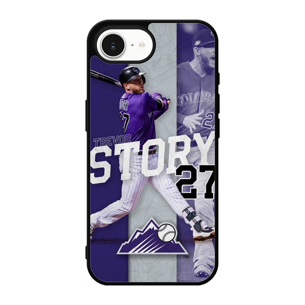 Trevor Story 27 Colorado Rockies iPhone 17e Case OV9832