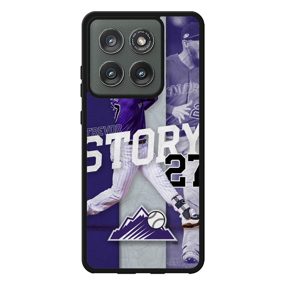 Trevor Story 27 Colorado Rockies Motorola Moto Edge 2025 Case QC9832