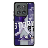 Trevor Story 27 Colorado Rockies Motorola Moto Edge 2025 Case QC9832