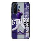 Trevor Story 27 Colorado Rockies Samsung Galaxy A17 Case QC9832