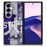Trevor Story 27 Colorado Rockies Samsung Galaxy Z Fold 7 Case OV9832