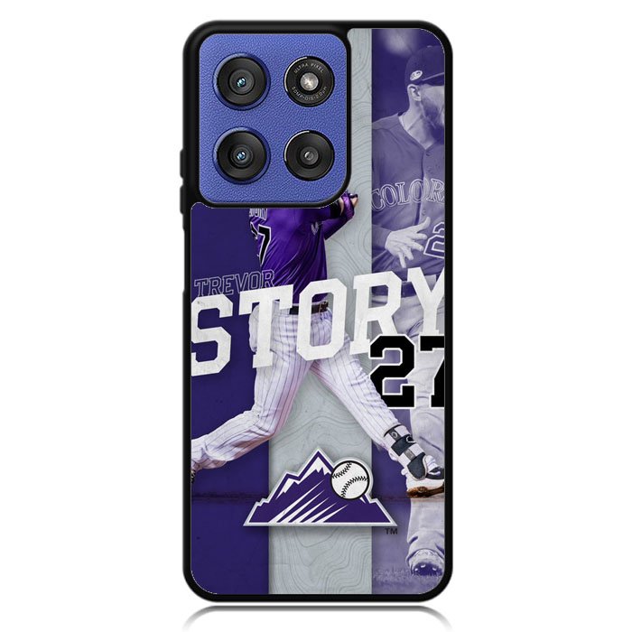 Trevor Story 27 Colorado Rockies Motorola Moto G Stylus 5G 2025 Case OV9832
