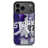 Trevor Story 27 Colorado Rockies Samsung Galaxy S26 Ultra Case OV9832
