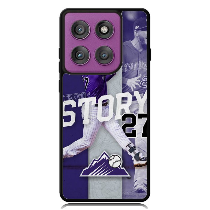 Trevor Story 27 Colorado Rockies Motorola Moto Edge 2025 | Moto Edge 60 Fusion | Moto Edge 60 Pro Case OV9832