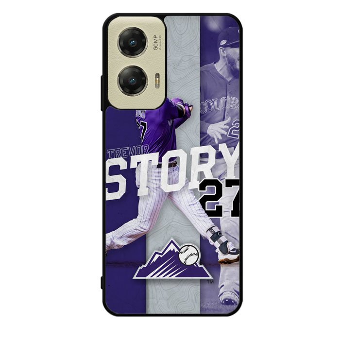 Trevor Story 27 Colorado Rockies Motorola Moto G Stylus 5G 2024 Case OV9832