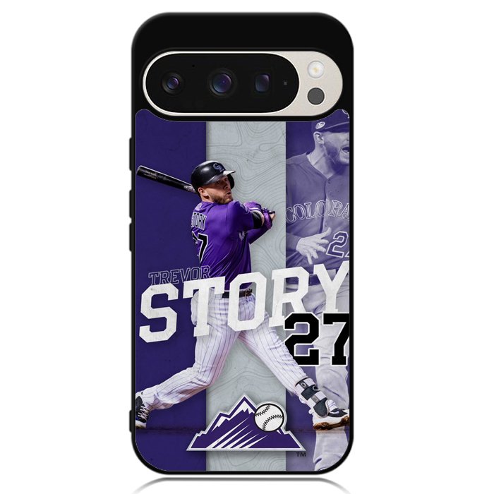 Trevor Story 27 Colorado Rockies Google Pixel 9 Pro XL Case OV9832