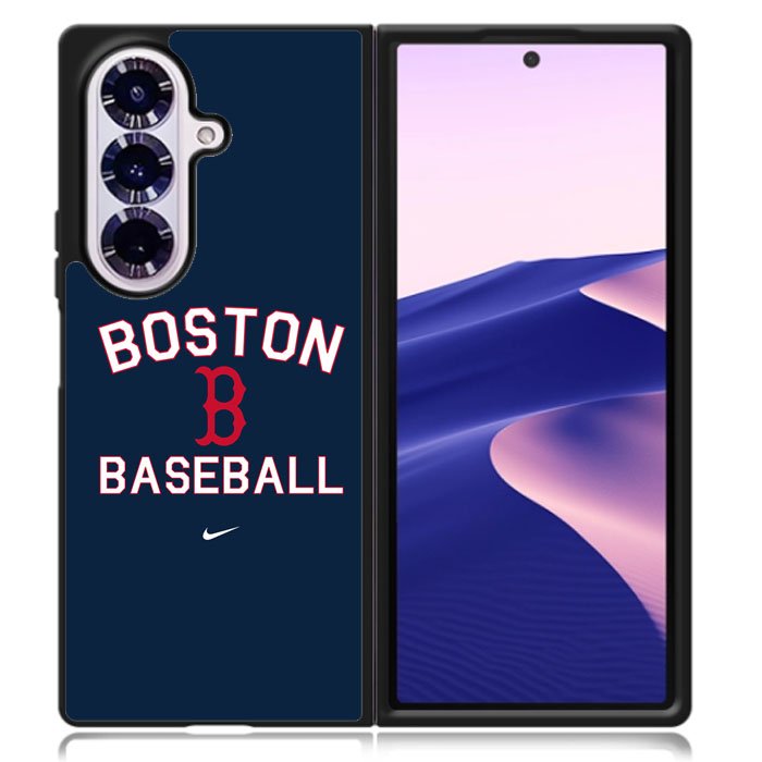 Boston Baseball Logo Samsung Galaxy Z Fold 7 Case OV9833