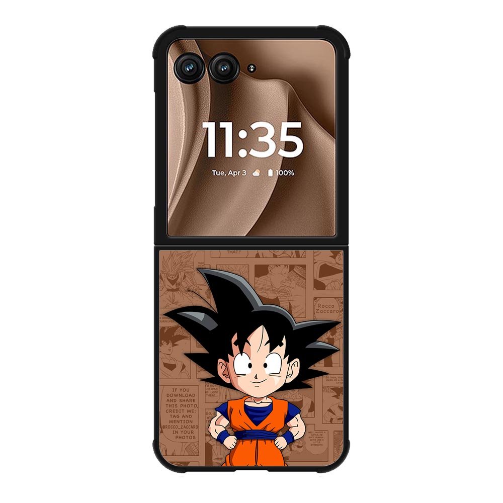 Son Goku Comic Motorola Moto RAZR Plus 2025 Case OV9848