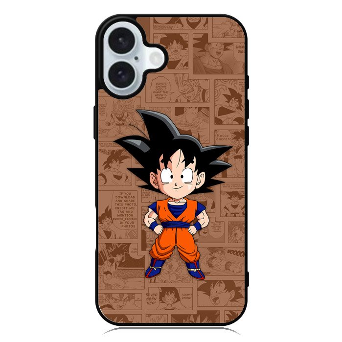 Son Goku Comic iPhone 16 Case QC9848