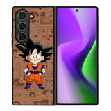 Son Goku Comic Samsung Galaxy Z Fold 6 5G 2024 Case OV9848