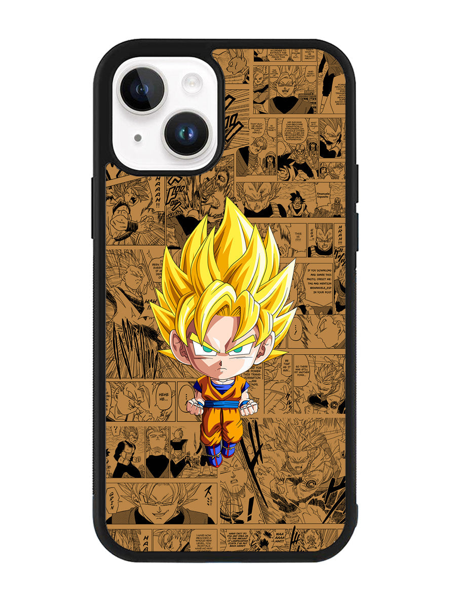 Goku Super Saiyan iPhone 14 Plus Case QC9846