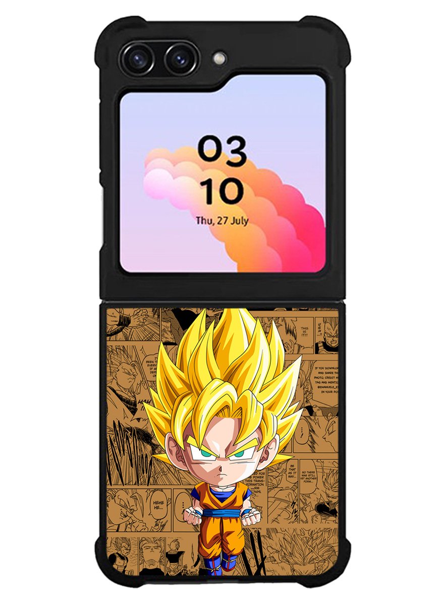 Goku Super Saiyan Samsung Galaxy Z Flip 5 5G 2023 Case OV9846