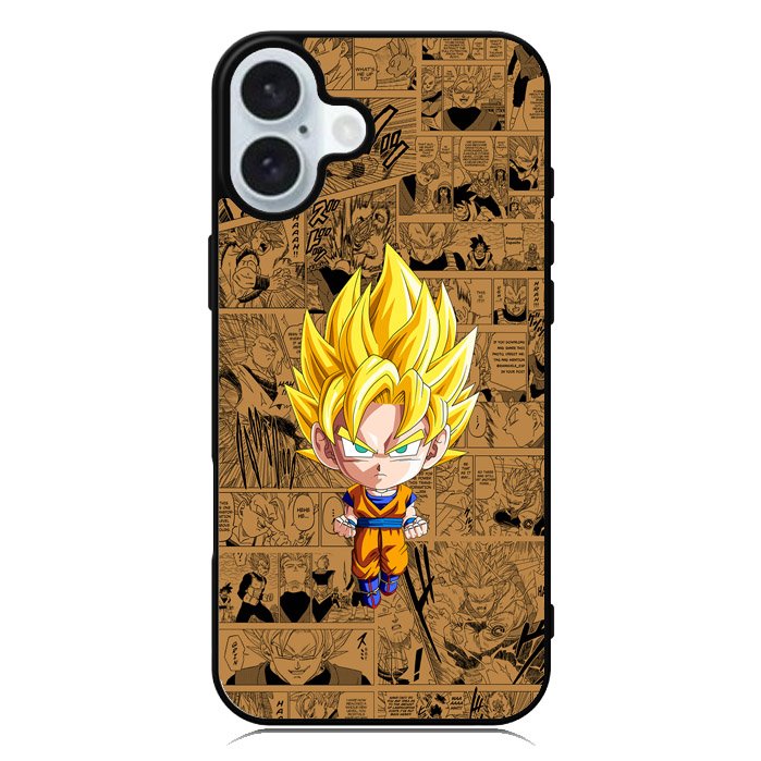 Goku Super Saiyan iPhone 16 Case QC9846
