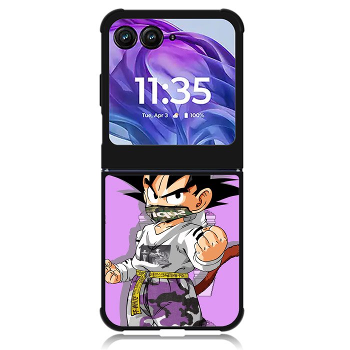 Goku Purple Hypebeast Motorola Moto Razr Plus 2024 , Moto Razr+ 2024 Case OV9845