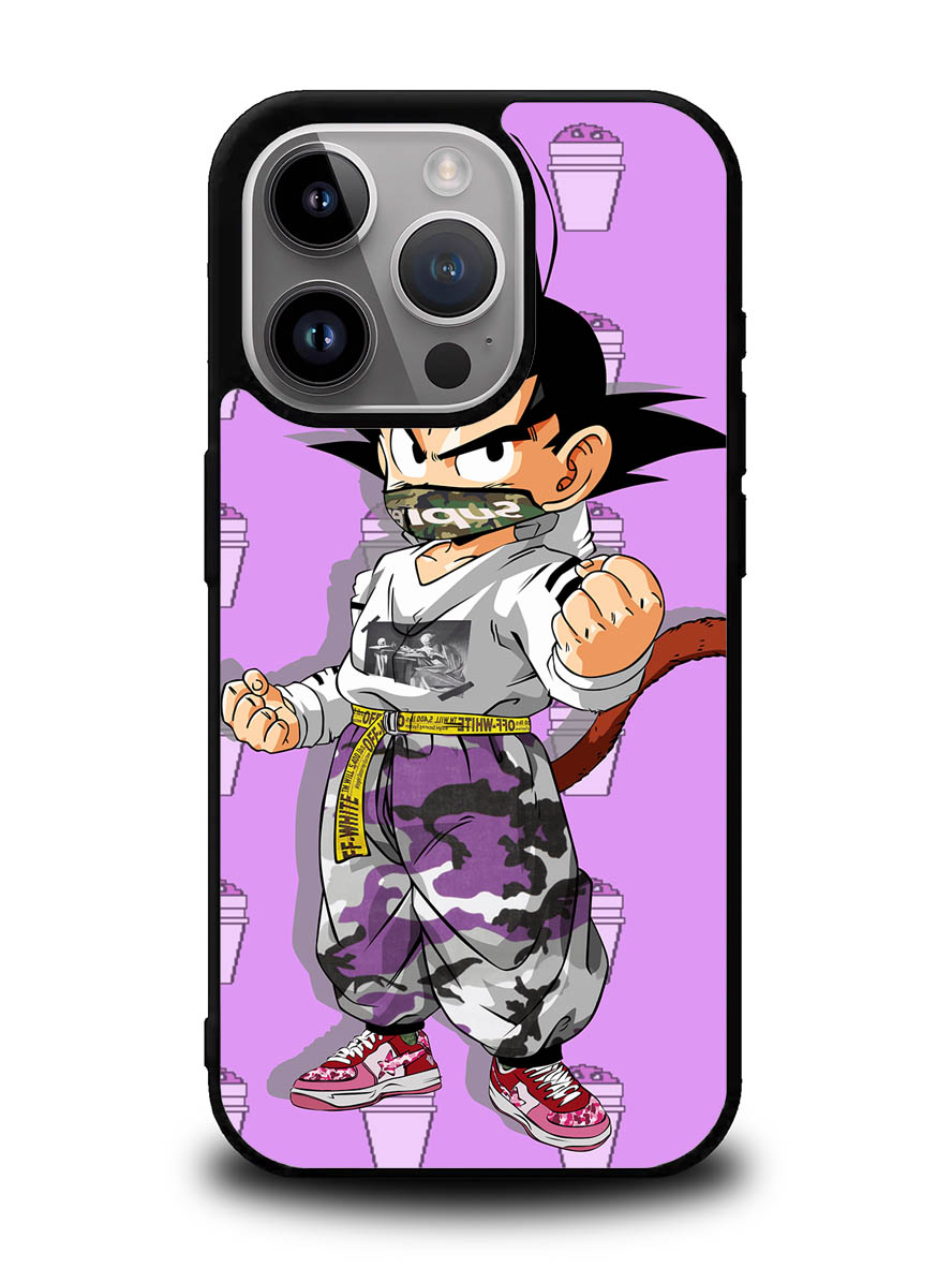 Goku Purple Hypebeast iPhone 16 Pro Case OV9845
