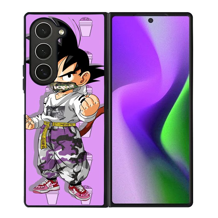 Goku Purple Hypebeast Samsung Galaxy Z Fold 6 5G 2024 Case OV9845