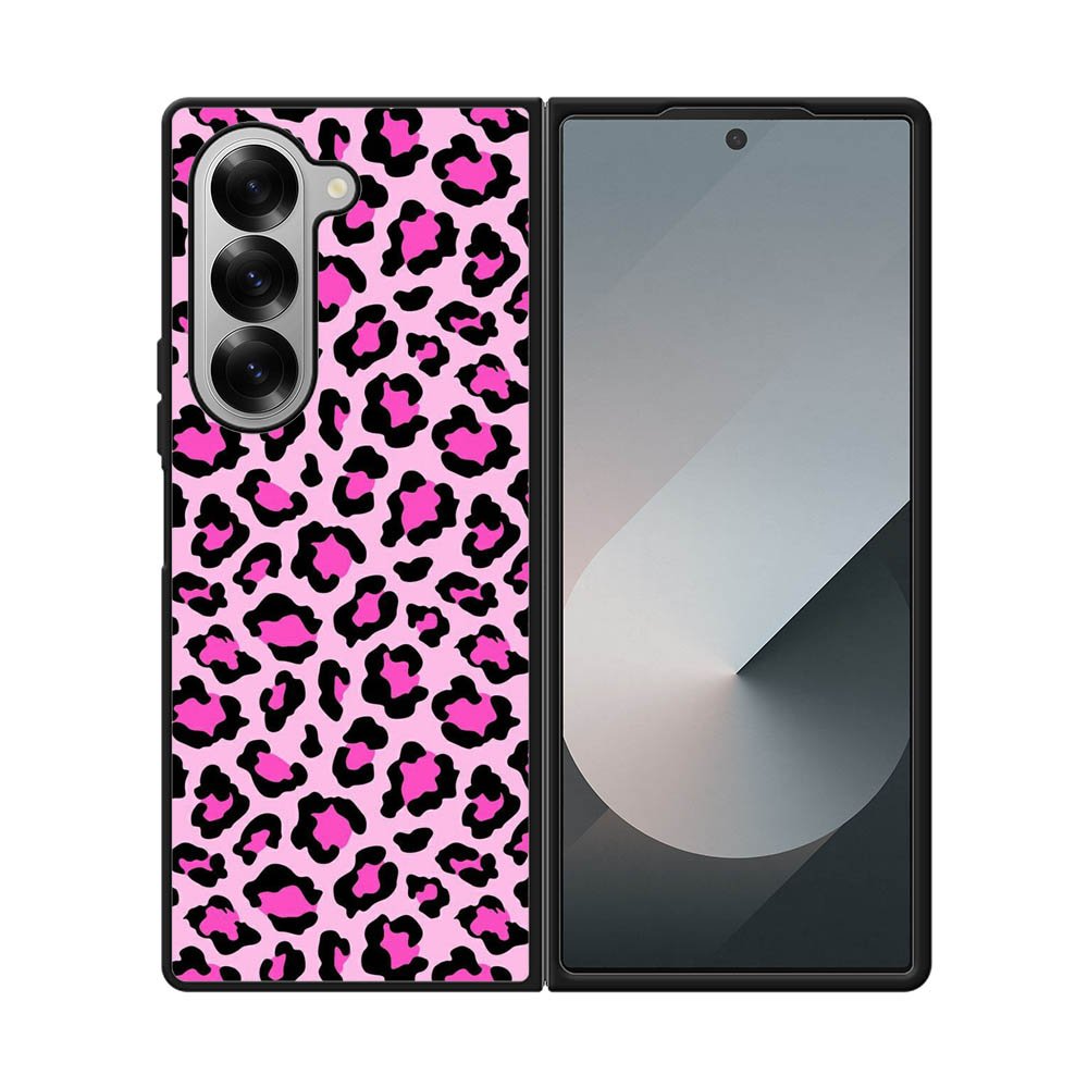 Leopard Pink Pattern Samsung Galaxy Z Fold 7 5G Case OV9854
