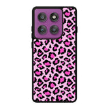 Leopard Pink Pattern Motorola Moto Edge 60 Pro Case OV9854