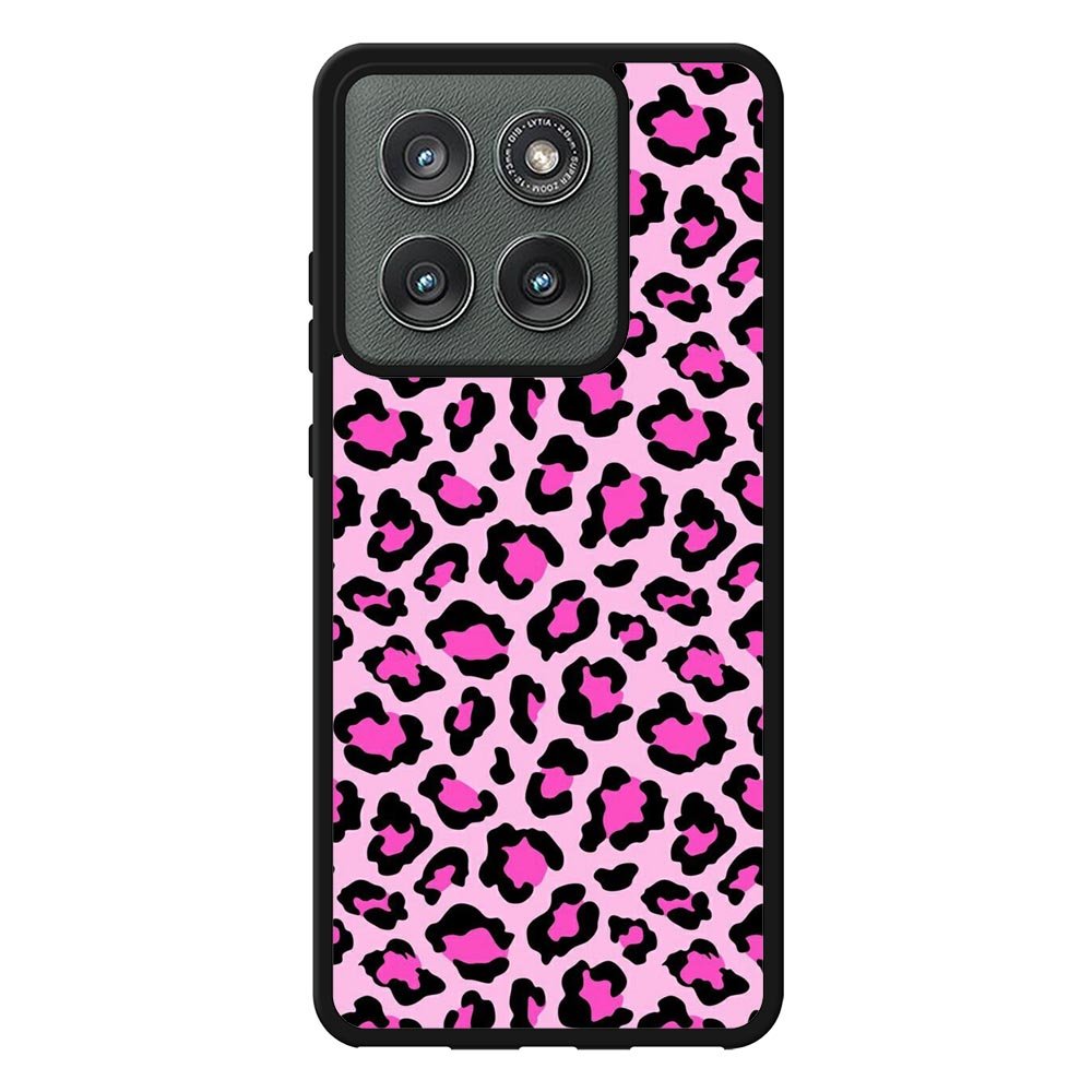 Leopard Pink Pattern Motorola Moto Edge 2025 Case OV9854