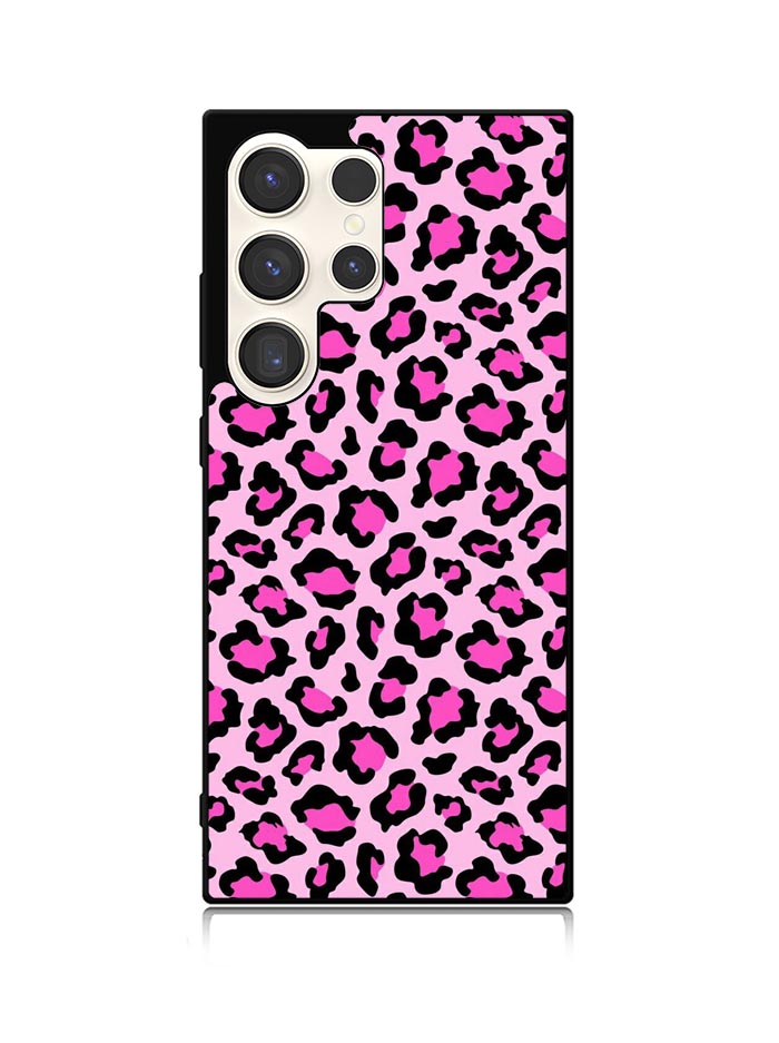 Leopard Pink Pattern Samsung Galaxy S25 Ultra 5G Case QC9854