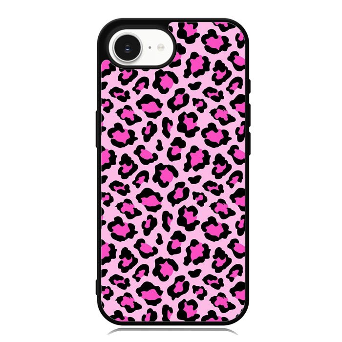 Leopard Pink Pattern iPhone 16e Case OV9854