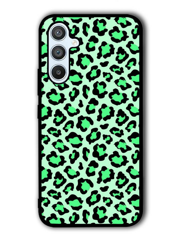 Leopard Green Pattern Samsung Galaxy A14 5G Case QC9851