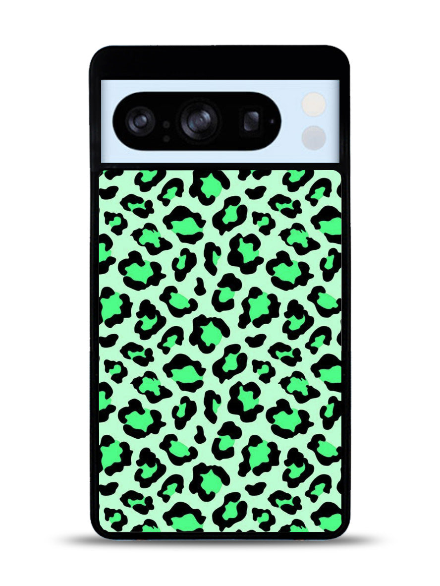 Leopard Green Pattern Google Pixel 8 Pro Case QC9851
