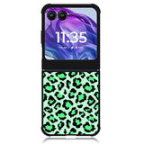 Leopard Green Pattern Motorola Moto Razr Plus 2024 , Moto Razr+ 2024 Case OV9851