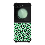 Leopard Green Pattern Samsung Galaxy Z Flip 6 5G 2024 Case OV9851