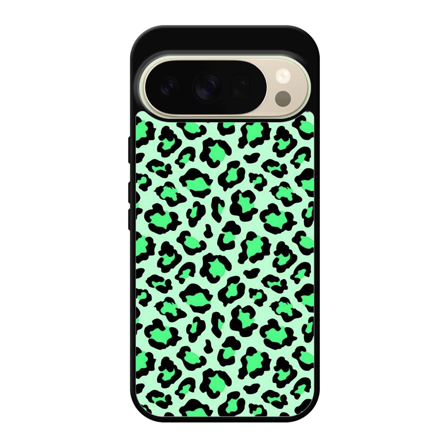 Leopard Green Pattern Google Pixel 10 Pro XL Case QC9851