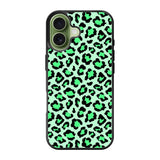 Leopard Green Pattern iPhone 17 Case QC9851