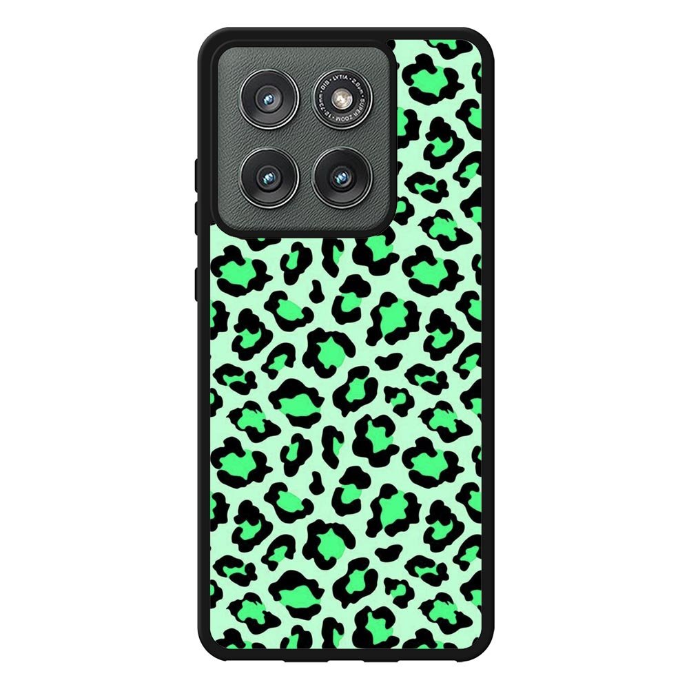 Leopard Green Pattern Motorola Moto Edge 2025 Case QC9851