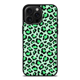 Leopard Green Pattern iPhone 16 Pro Max Case OV9851